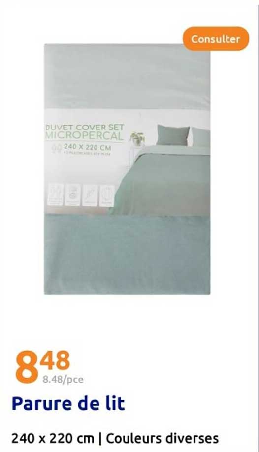 Parure de lit