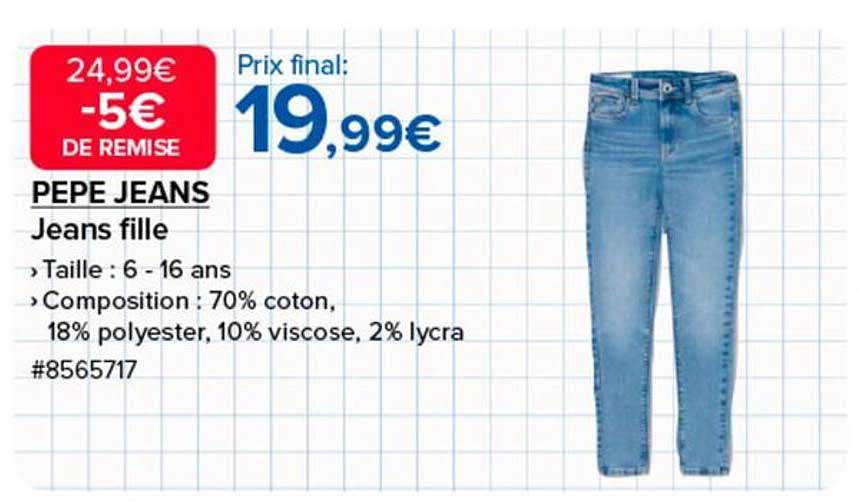 PEPE JEANS Jeans fille