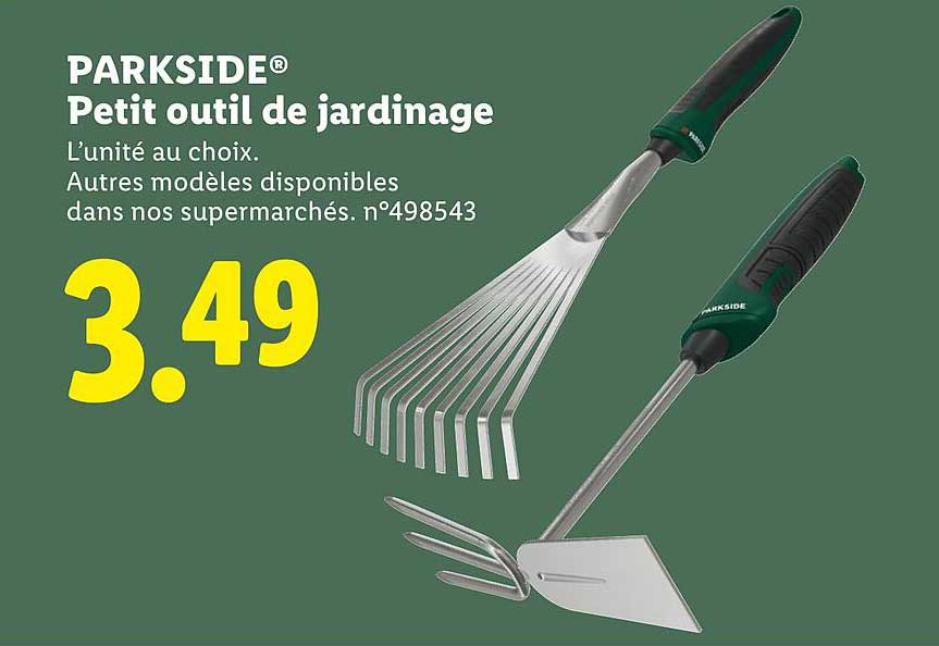 Petit outil de jardinage