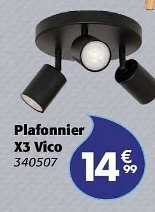 Plafonnier X3 Vico