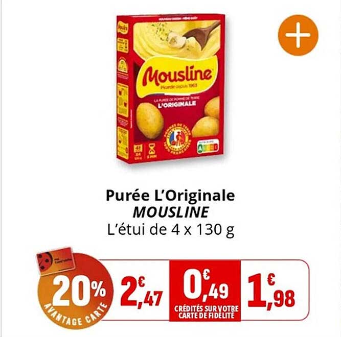 Purée L'Originale MOUSLINE