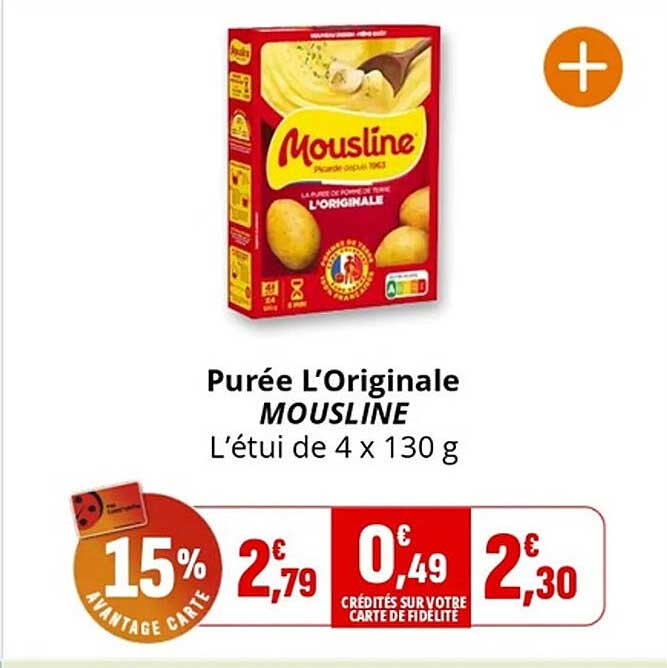 Purée L'Originale MOUSLINE