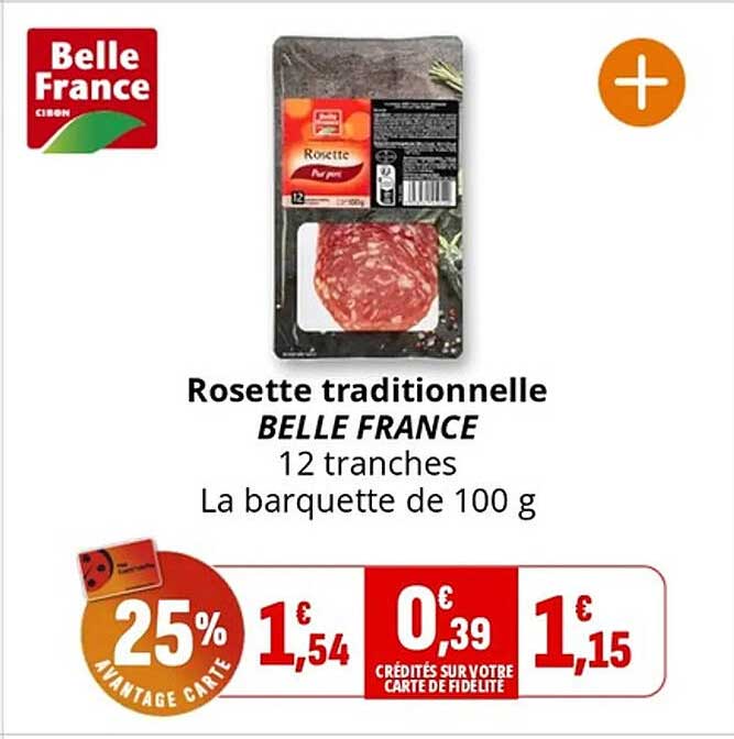 Rosette traditionnelle BELLE FRANCE