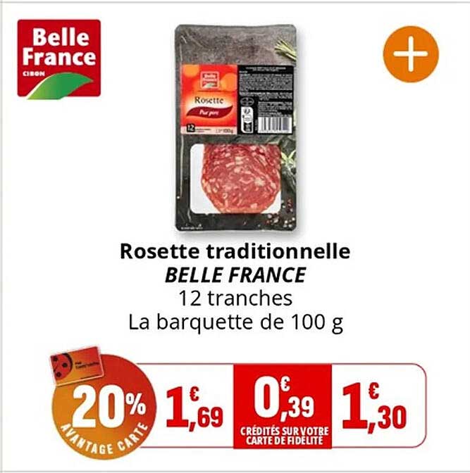 Rosette traditionnelle BELLE FRANCE