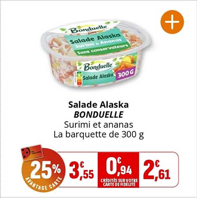 Salade Alaska BONDUELLE