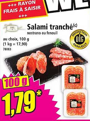 Salami tranché(c)