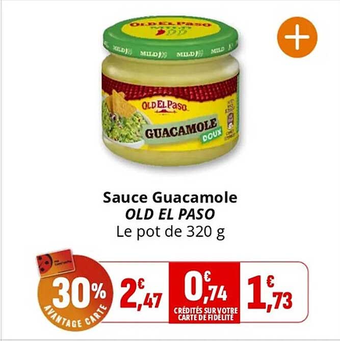 Sauce Guacamole OLD EL PASO