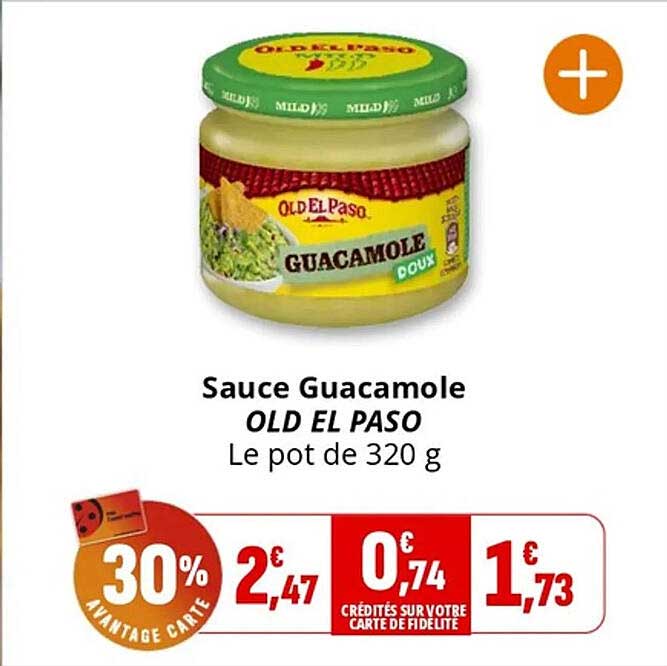 Sauce Guacamole OLD EL PASO