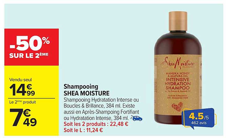 Shampoing SHEA MOISTURE