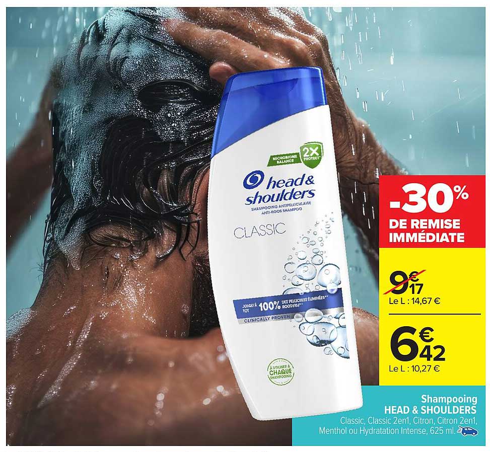 Shampooing HEAD & SHOULDERS CLASSIC
