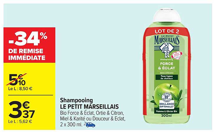 Shampooing LE PETIT MARSEILLAIS