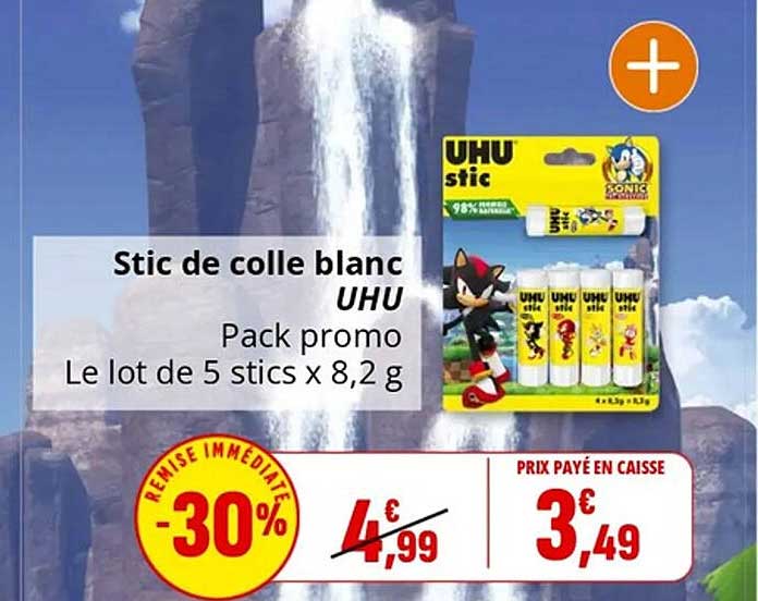 Stic de colle blanc UHU