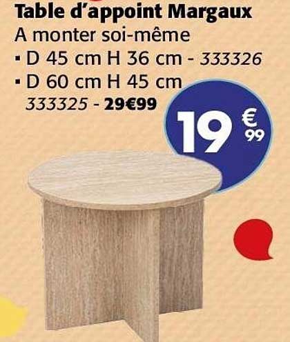 Table d’appoint Margaux