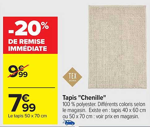 Tapis "Chenille"
