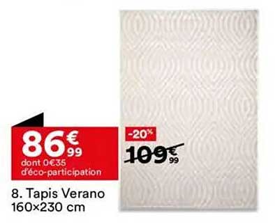 Tapis Verano 160×230 cm