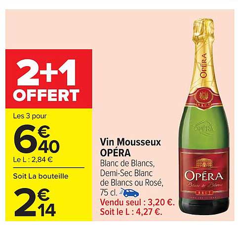Vin Mousseux OPÉRA
