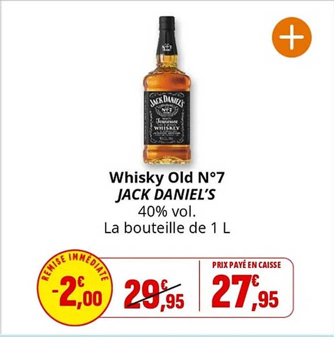 Whisky Old N°7 JACK DANIEL’S
