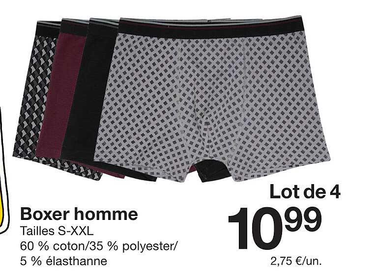Boxer homme