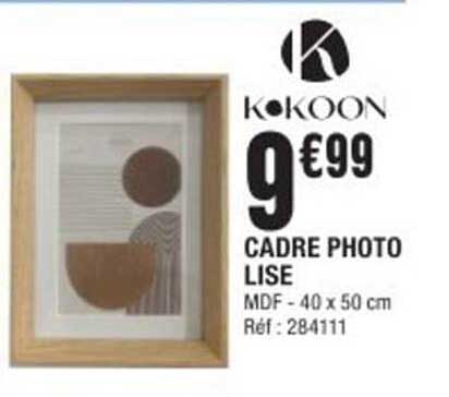 CADRE PHOTO LISE