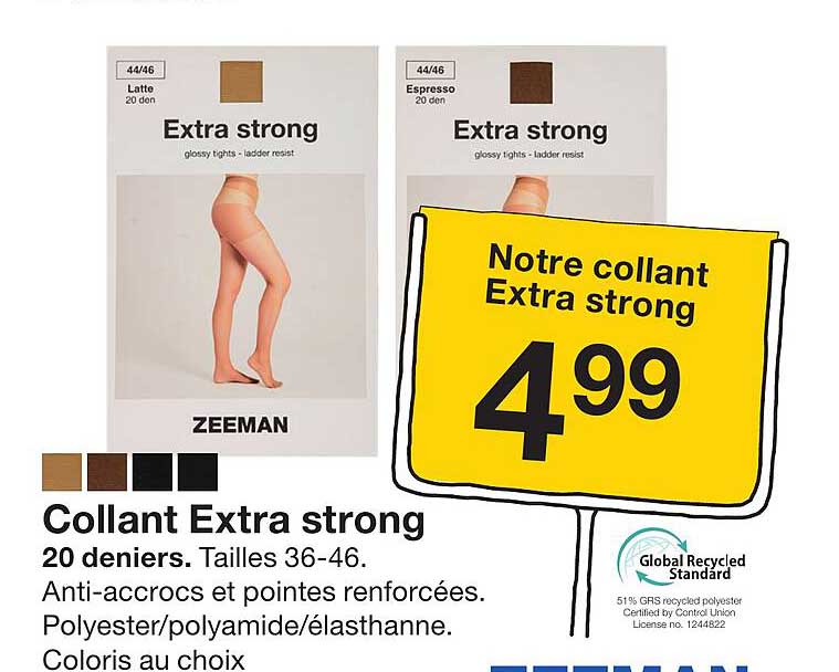 Collant Extra strong