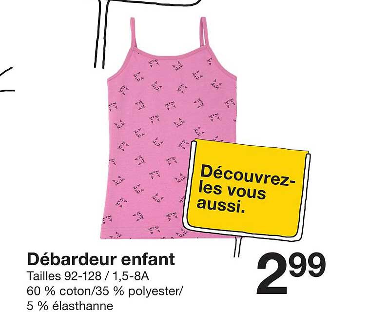 Débardeur enfant