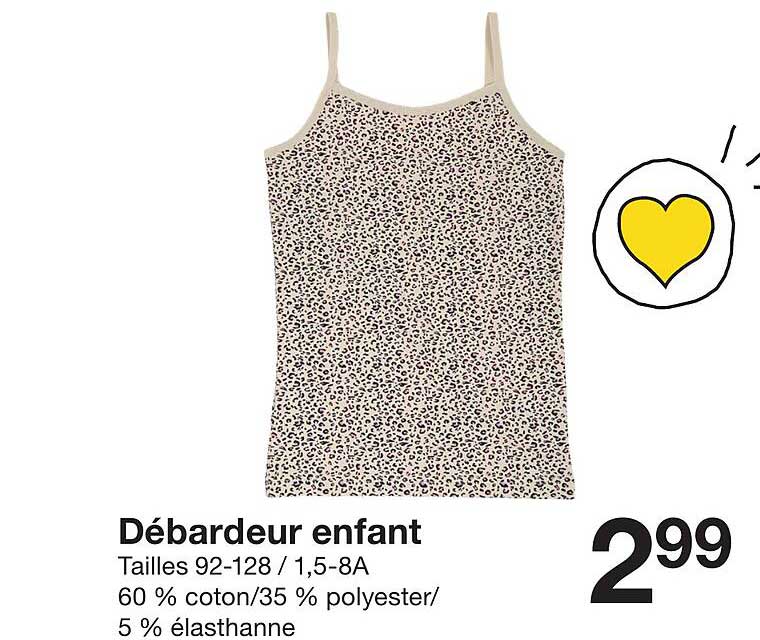 Débardeur enfant