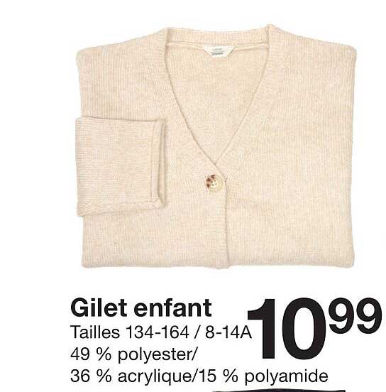 Gilet enfant