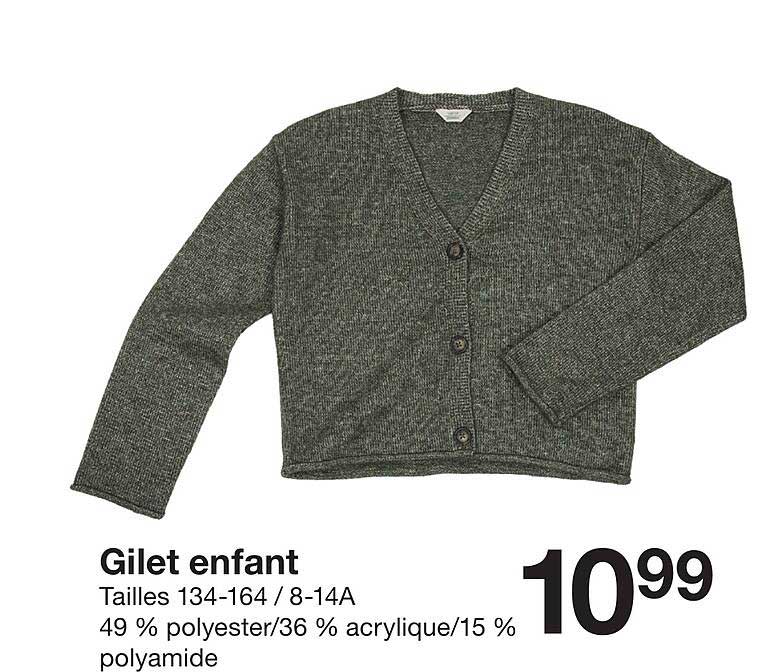 Gilet enfant