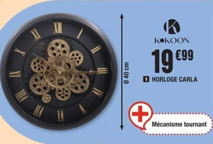 HORLOGE CARLA