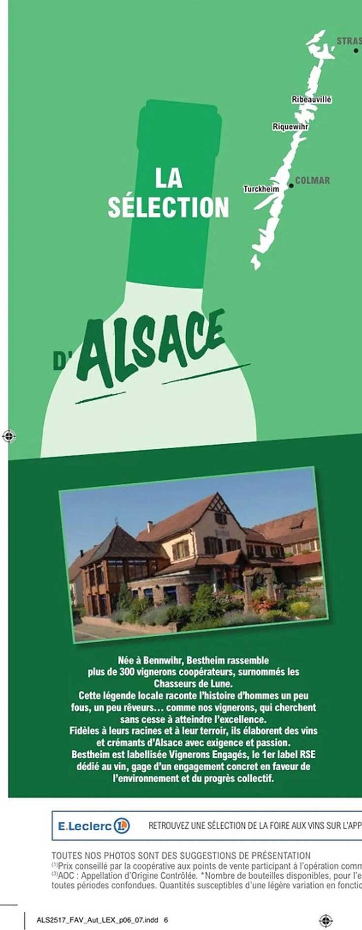 LA SÉLECTION D'ALSACE