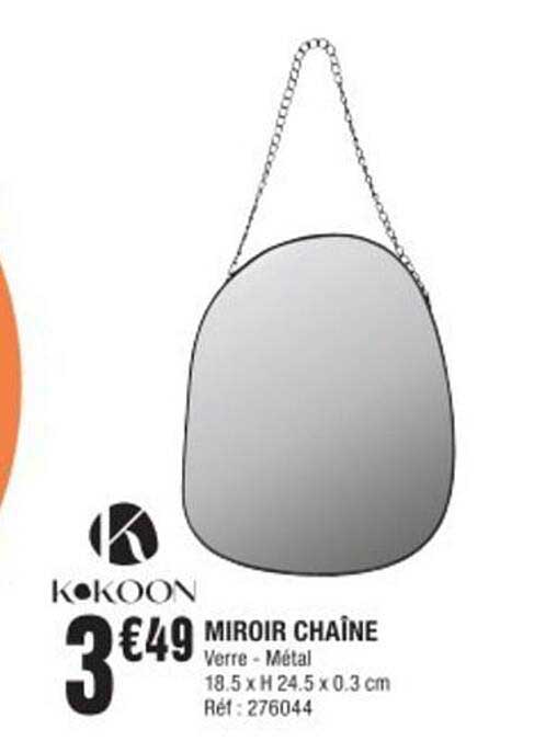 MIROIR CHAÎNE