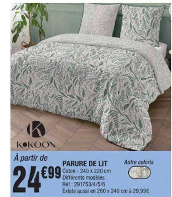 PARURE DE LIT