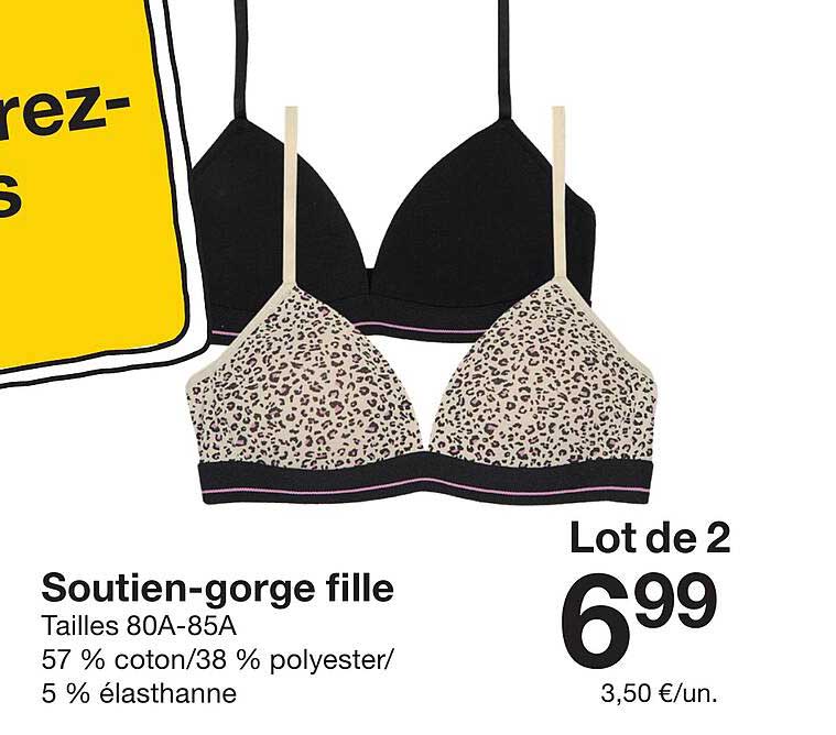 Soutien-gorge fille