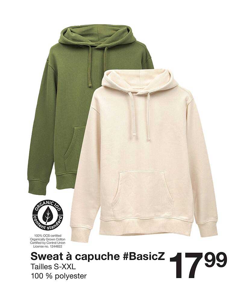 Sweat à capuche #BasicZ