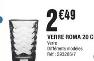 VERRE ROMA 20 CL