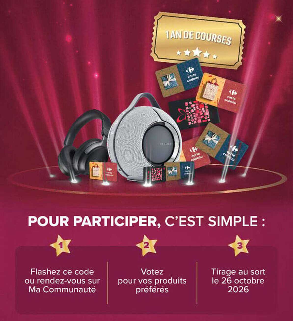 1 AN DE COURSES