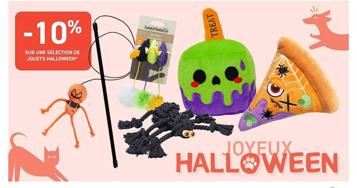 -10% SUR UNE SÉLECTION DE JOUETS HALLOWEEN*