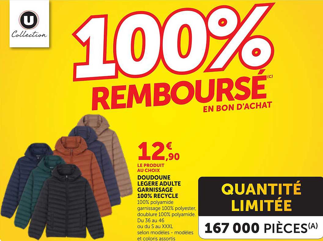 100% REMBOURSÉ EN BON D'ACHAT