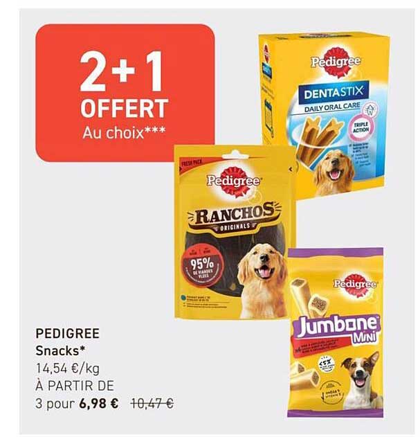 2+1 OFFERT Au choix***