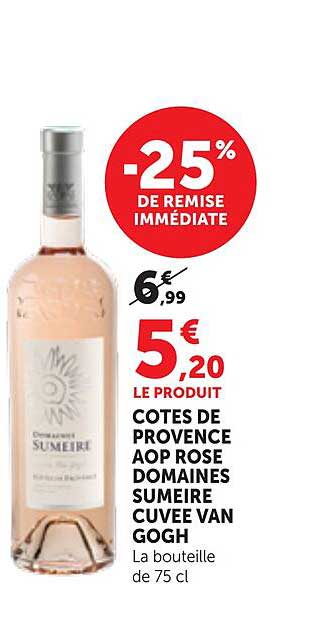 -25% DE REMISE IMMÉDIATE