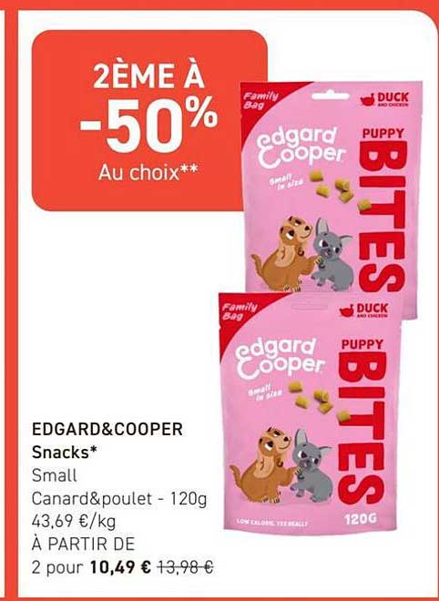 2ÈME À -50% Au choix**