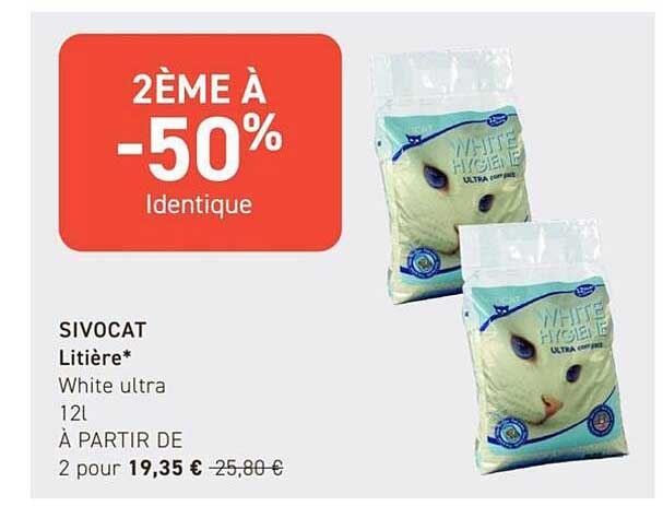 2ÈME À -50% Identique