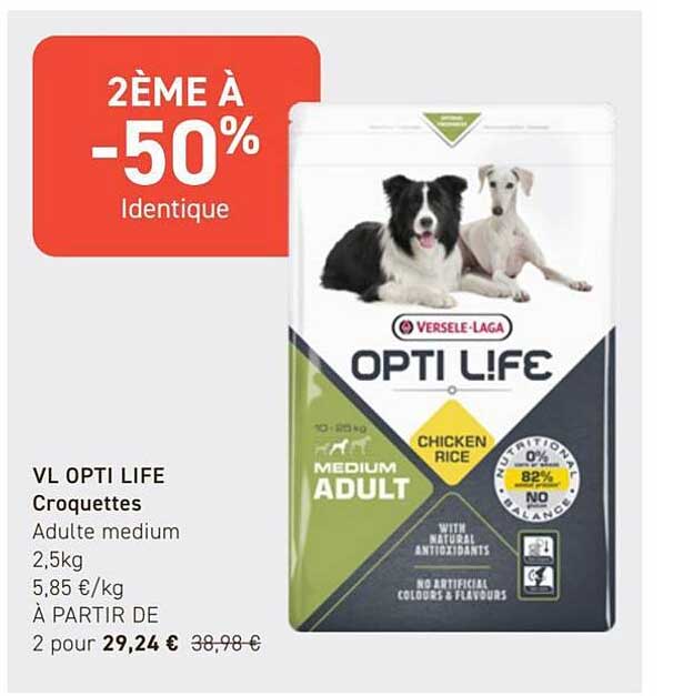 2ÈME À -50% Identique