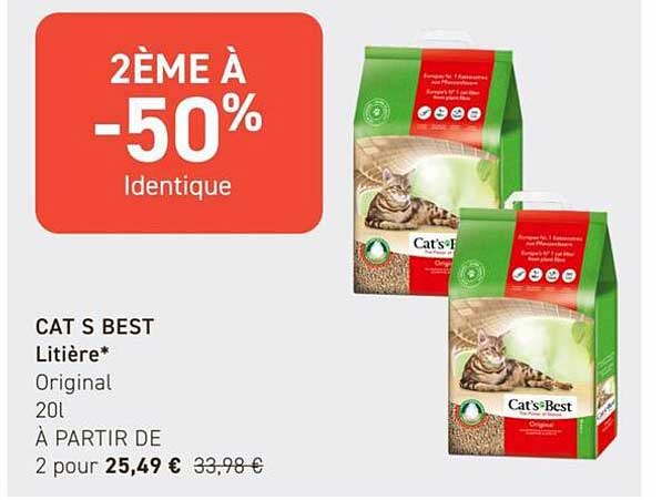 2ÈME À -50% Identique