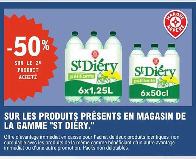 -50% SUR LE 2e PRODUIT ACHETÉ
