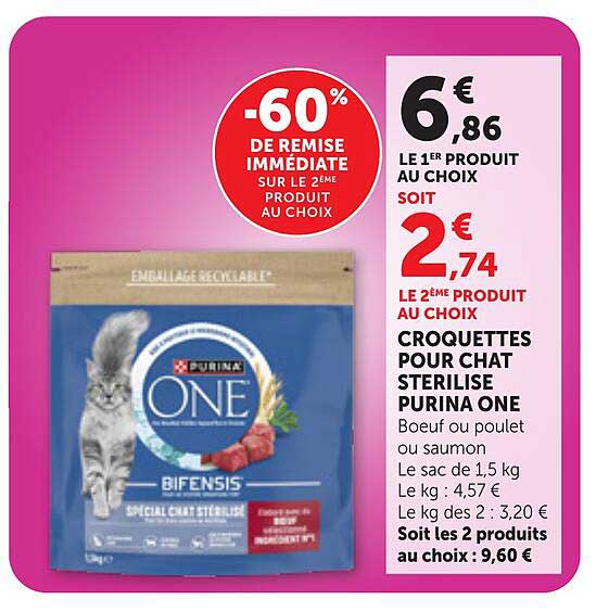 -60% DE REMISE IMMÉDIATE SUR LE 2ÈME PRODUIT AU CHOIX