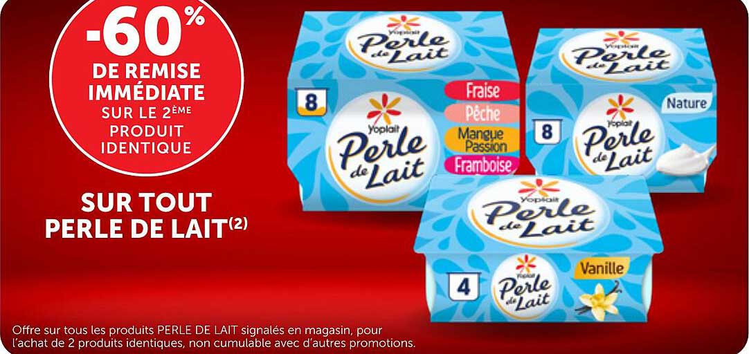 -60% DE REMISE IMMÉDIATE SUR LE 2ÈME PRODUIT IDENTIQUE