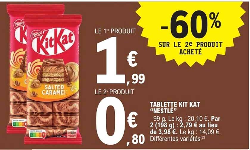 -60% SUR LE 2e PRODUIT ACHETÉ