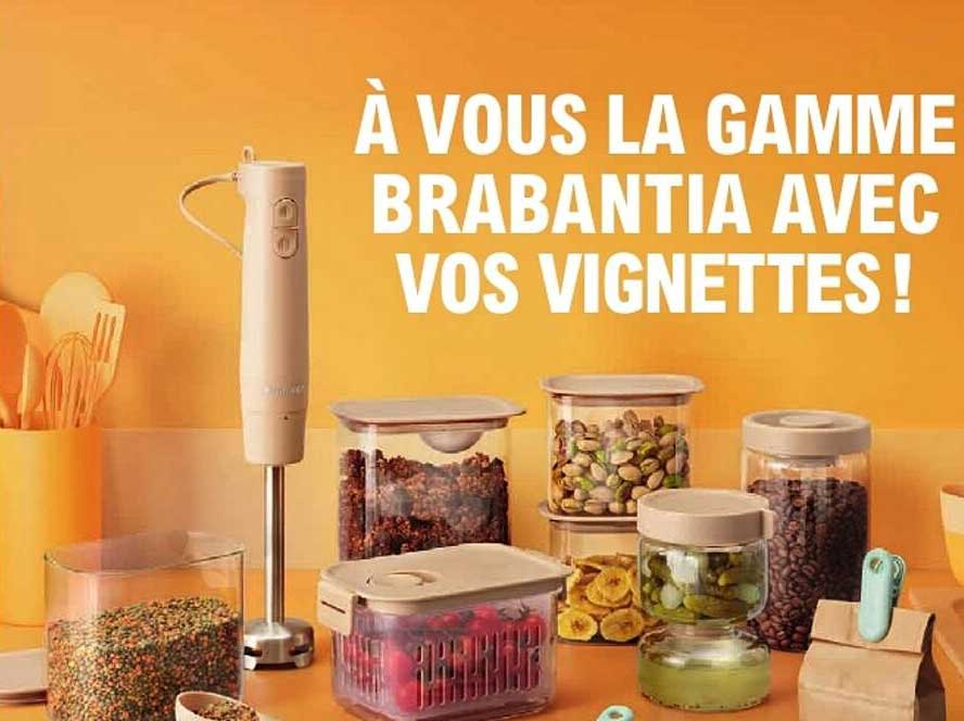 À VOUS LA GAMME BRABANTIA AVEC VOS VIGNETTES !