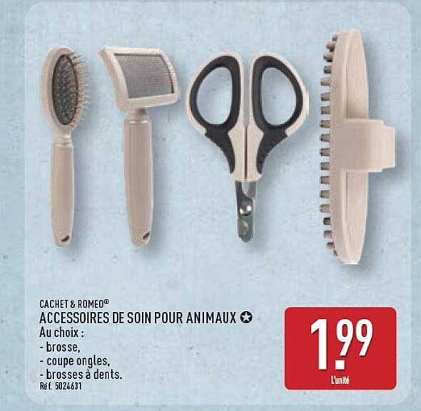 ACCESSOIRES DE SOIN POUR ANIMAUX